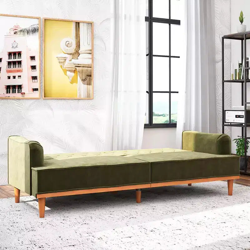 Futon Vintage Mr. Kate Stella con molle a spirale
