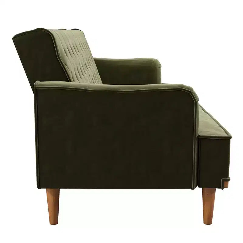 Futon Vintage Mr. Kate Stella con molle a spirale
