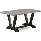 Tavolo da pranzo HomeStock V-Style 36X60 pollici