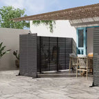 Schermo per la privacy da esterno Dovelina da 72 H, recinzione decorativa da giardino (set da 2)
