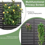 Schermo per la privacy da esterno Dovelina da 72 H, recinzione decorativa da giardino (set da 2)