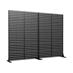 Schermo per la privacy da esterno Dovelina da 72 H, recinzione decorativa da giardino (set da 2)
