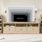 Mobile TV – Beige / Nero / Grigio / Bianco | Stile Mid-Century | Adatto fino a 75"