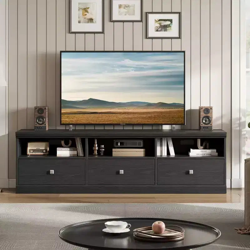 Mobile TV – Beige / Nero / Grigio / Bianco | Stile Mid-Century | Adatto fino a 75"