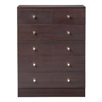 Cassettiera Karl Home a 6 cassetti in truciolato marrone, larghezza 66 cm