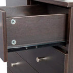 Cassettiera Karl Home a 6 cassetti in truciolato marrone, larghezza 66 cm