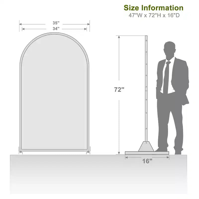 Divisorio ad arco diamantato, 3 pannelli | Marrone / Nero | Acciaio zincato