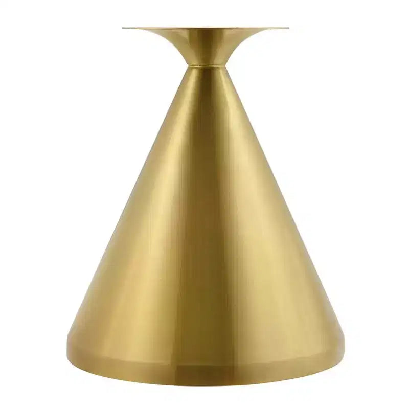Tavolo da pranzo rotondo Modway Tupelo da 40" in legno, oro e bianco