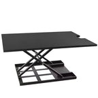 X-Elite Pro 36 Convertitore per Scrivania Regolabile in Altezza Pneumatico Nero Stand Steady