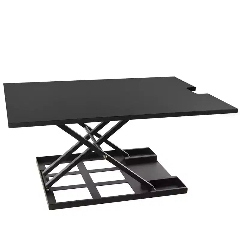 X-Elite Pro 36 Convertitore per Scrivania Regolabile in Altezza Pneumatico Nero Stand Steady