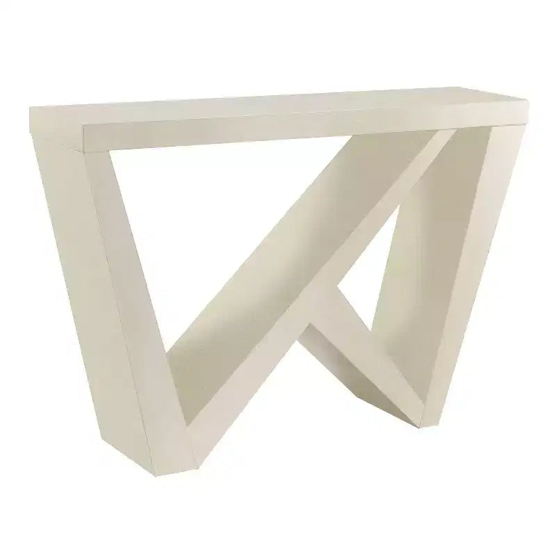 24/7 Shop At Home 48 Tavolo consolle rettangolare moderno Sunguard con design geometrico