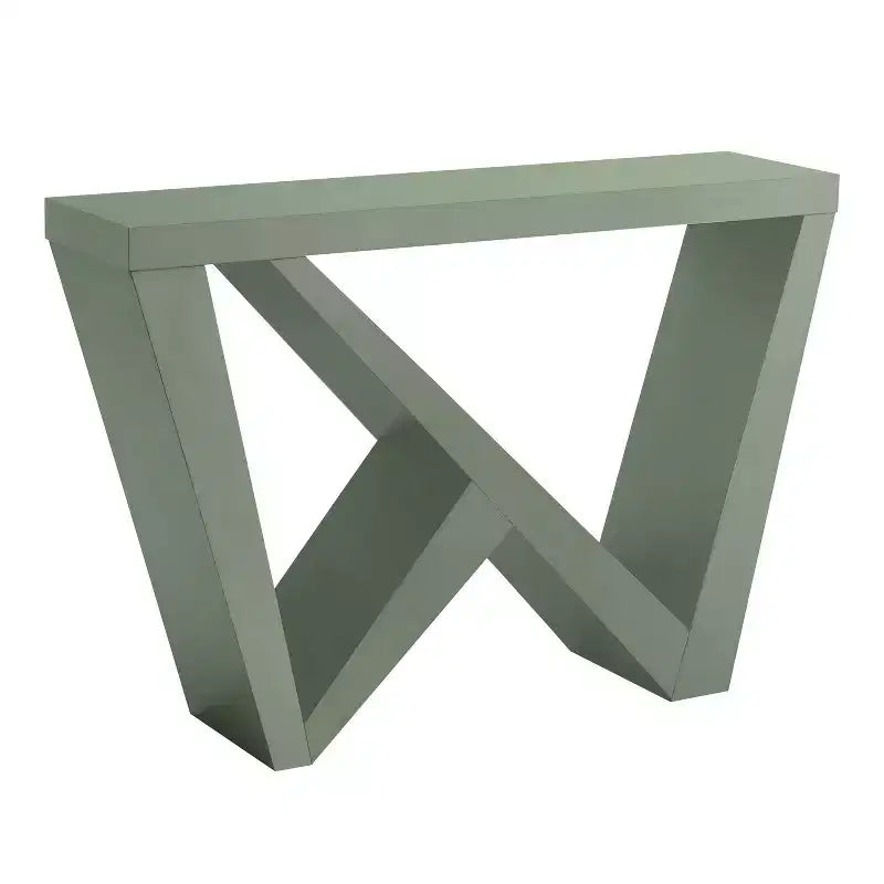 24/7 Shop At Home 48 Tavolo consolle rettangolare moderno Sunguard con design geometrico