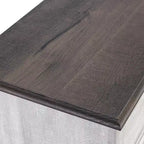 Mobile bar in legno da 47" con pomelli in nichel spazzolato - Home Essentials
