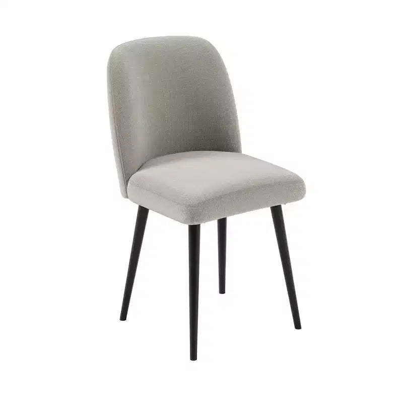 Dovelina Sedia da pranzo moderna, sedie da pranzo imbottite, set da 2